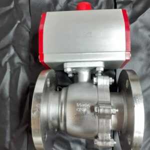 Pneumatic two piece ball valve F E 300x300