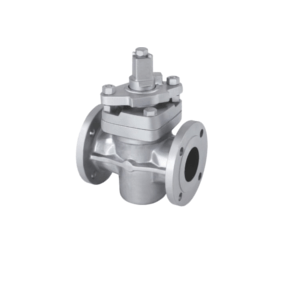 Cast iron self lubricated plug valve