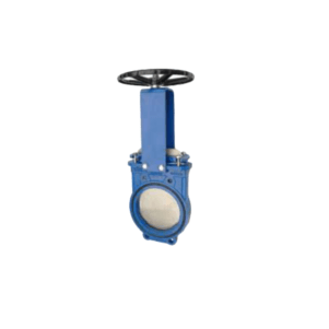 Knife edge gate valve
