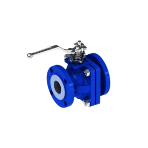 Lined ball valve
